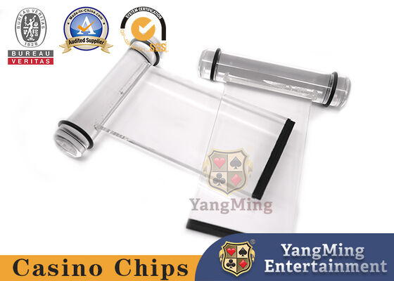 Акриловый язычок коробки металла аксессуаров таблицы азартных игр язычка сбрасывания наличных денег