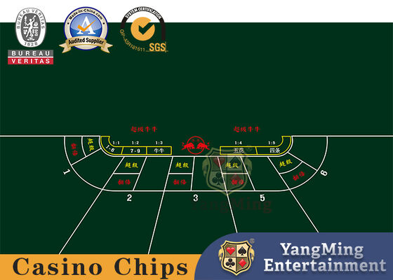 Юго-Восточная Азия Средиземноморский стиль Специально сделанный Супер Корова Покер Карточный Игровой Стол водонепроницаемый Столовой платок